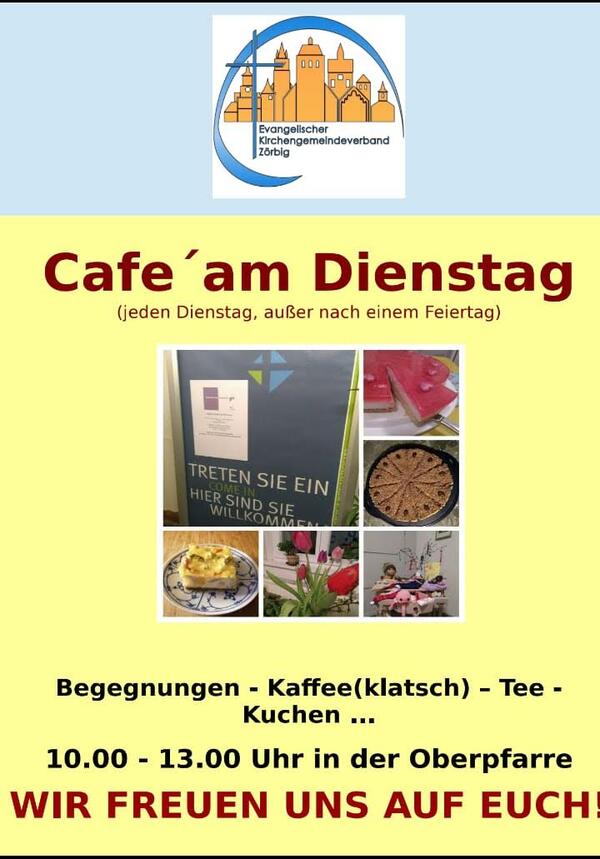 Bild vergrößern: Café am Dienstag