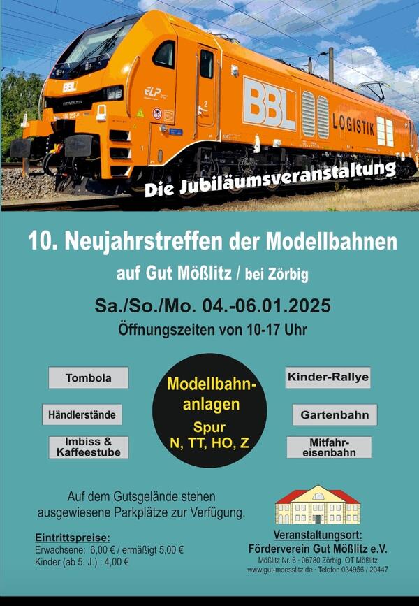 Bild vergrößern: Plakat Modellbahnausstellung