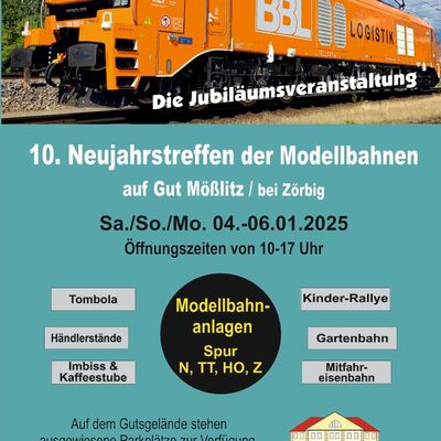 Plakat Modellbahnausstellung 